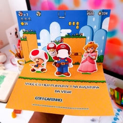 Cartão 3D - Super Pai/ Super Cuidador