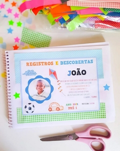 Capas de caderno editáveis - Infância Feliz - comprar online