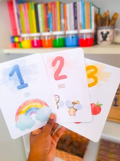 Numerais Aquarela (1 ao 20)