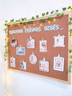 Painéis Linha do Tempo + Molduras + Sol fofo + Bordinhas na internet