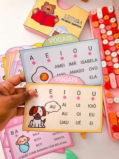 Fichas de Leitura - Sílabas Simples
