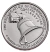 EUA (Estados Unidos), 25 Cents, Quarter 2026, FC, Aniversário de 250 Anos da Independência dos EUA, cobre revestido de cupro-níquel, 26,5mm - comprar online