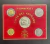 Vaticano, Set com 4 moedas de 20 a 500 Lire e 1 medalha do Papa João Paulo II, FC, no álbum oficial