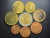 Espanha, set completo com 8 moedas Euro, 1 Cent a 2 Euros, 2003, moedas entre Sob/FC e FC