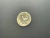 Camboja, 1/8 Tical, 1847, pássaro Hamza, billon, unifacial, 1,8g, 13,8mm
