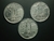 V420 a 422 - Moedas de 50 cruzeiros de 1990, 1991 e 1992, ótimo estado de conservação, aço inox, 23,5mm - comprar online