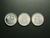 V386 a 388 - Moedas de 10 centavos de 1986, 1987 e 1988, em ótimo estado de conservação, aço inox - comprar online