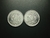 V401 e 402 - Moedas de 10 cruzados de 1987 e 1988, Sob, aço inoxidável - comprar online
