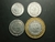 Camboja, set com 4 moedas de 50 a 500 Riels,entre Sob/FC e FC, ano 1994