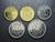 Kuwait, set com 5 moedas, de 5 a 100 fils, 2012, FC