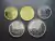 Kuwait, set com 5 moedas, de 5 a 100 fils, 1990-2012, FC