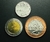 Nigéria, set com 3 moedas, de 50 kobo e 1 e 2 Naira, 2006, FC