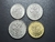 Rússia, set com 4 moedas, de 1 a 10 Rublos, 2016, em excelente estado de conservação - comprar online