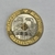 França, 20 francos, 1992-1993, Sob, traz o monte Saint-Michel, uma ilha rochosa de maré na Normandia, trimetálica, 27mm - comprar online