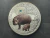 Zâmbia, 1000 kwacha, 2014, FC (Proof), Comem. Espécies Animais Ameaçadas - Hipopótamo Pigmeu, Cuproníquel com revestimento de Prata, 40mm