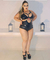 Short vinil e top - loja online