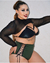 Conjunto: bolero/top/short trançado - loja online