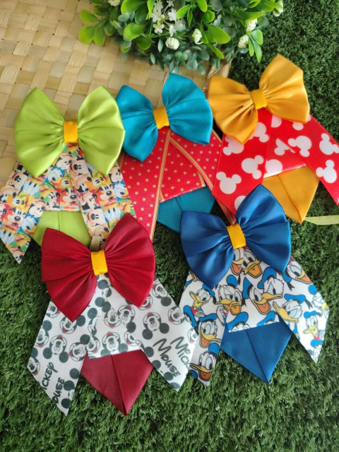 Gravata M SL Turma do Mickey - 10und (2 de cada) - comprar online