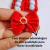 Laço Pet M Natal Vermelho - 10 unidades na internet