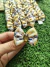 LM6016 - Laço M Floral amarelo - 10und