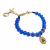 Pulseira Nossa Senhora Aparecida Contas Cristal 8mm Metais Em Dourado - loja online