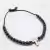 Pulseira Hematita 6mm Prata Velha Cruz - Loja Mãe Aparecida - Fortalecendo a Fé através de produtos que evangelizam! 