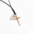 Colar Cordão Cruz Com Medalha Jesus Misericordioso - Loja Mãe Aparecida - Fortalecendo a Fé através de produtos que evangelizam! 