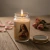 Vela Vidro Perfumada Santa Teresinha Aroma De Rosas - comprar online