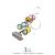 Chaveiro Infantil Metal Arca de Noé - comprar online