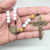 Terço Medalha De São Bento Contas ABS 8mm Branco 5 Unidades - loja online