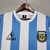 Camisa Retrô Argentina Home 1986 - Torcedor LeCoqSportif Masculina - Branca + Azul - loja online