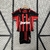 Kit Infantil Milan Retro Home 2006/07 - Torcedor Adidas Masculina - Vermelha e Preta