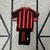 Kit Infantil Milan Retro Home 2006/07 - Torcedor Adidas Masculina - Vermelha e Preta - comprar online