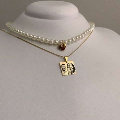 PERSONALIZADO PLACA QUADRADA FOTOGRAVAÇÃO/FRASE DOURADO - comprar online
