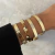 BRACELETE AJUSTAVEL FRONTAL TORCIDO PRATA - comprar online