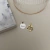 Imagem do COLAR PERSONALIZADO MEDALHA 15 mm E MINI URSO CRAVEJADO DOURADO