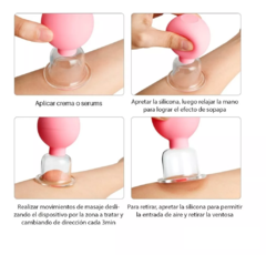 SET x2 - CUPPING DE VIDRIO CORPORALES + ACEITE DE JOJOBA ORGÁNICO DE REGALO - Lena Vegetal