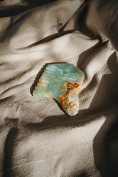 GUA SHA PEINE PIEDRAS ÓNIX