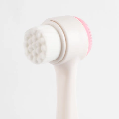 Cepillo Limpiador Facial Doble Cara de Silicona - comprar online