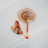 KIT GUA SHA + RODILLO DOBLE CABEZAL ÓNIX ROJO TOLAR