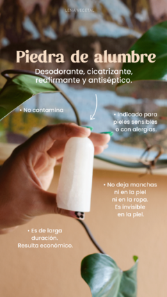 PIEDRA DE ALUMBRE - comprar online
