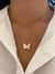Conjunto Borboleta -Banhado a Ouro - comprar online