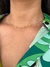 Choker pontos coloridos - Banhado a ouro - comprar online
