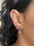 Brinco Iana colors - Banhado a ouro
