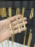 Bracelete Liso - Banhado a ouro na internet