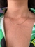 Colar Tijolinho 1,5mm - Banhado a Ouro