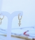 Argola Cruz - Banhado a ouro - comprar online