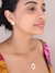 Conjunto agata - Banhado a ouro
