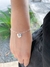 Pulseira Elo Coração com Pingente Coração - Prata 925 - comprar online