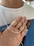 Corrente Cadeado Duplo 3mm 60cm - Prata 925 - comprar online